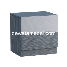 Side Table Size 50 - Siantano NK 588 / Doff Grey, White